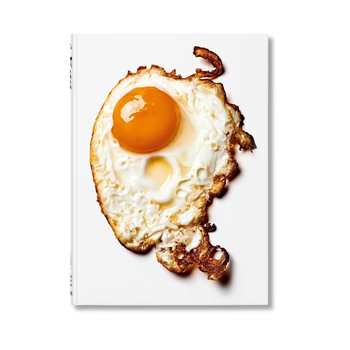Book cover of 'The Gourmand's Egg' with a photo of a fried egg on a white background.