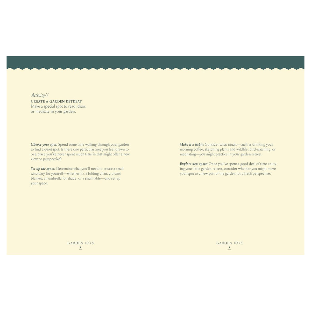 THE JOYFUL GARDENER'S JOURNAL