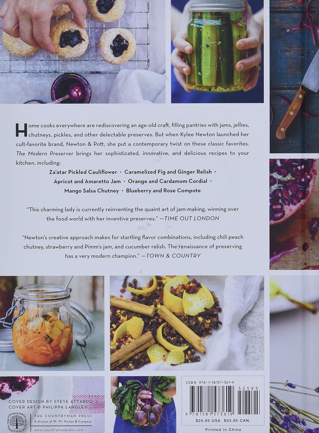 Preserving is an ancient technique that speaks to a modern sensibility. It puts you in step with the seasons and uses up leftover fruits and vegetables. These delicious recipes also make stylish, thoughtful gifts and reassuringly natural homemade treats. 288 pages Hardcover.