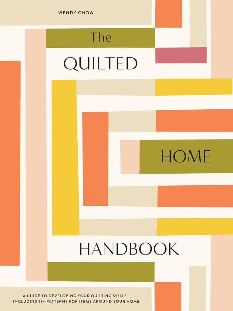 Perfect for beginners and experienced quilters alike, this quilting book features simple illustrations and easy-to-follow steps that teach you how to make 15+ beautiful quilt projects for around your home, including everything from placemats to a throw pillow to a matching bed quilt and pillow shams. Hardcover.