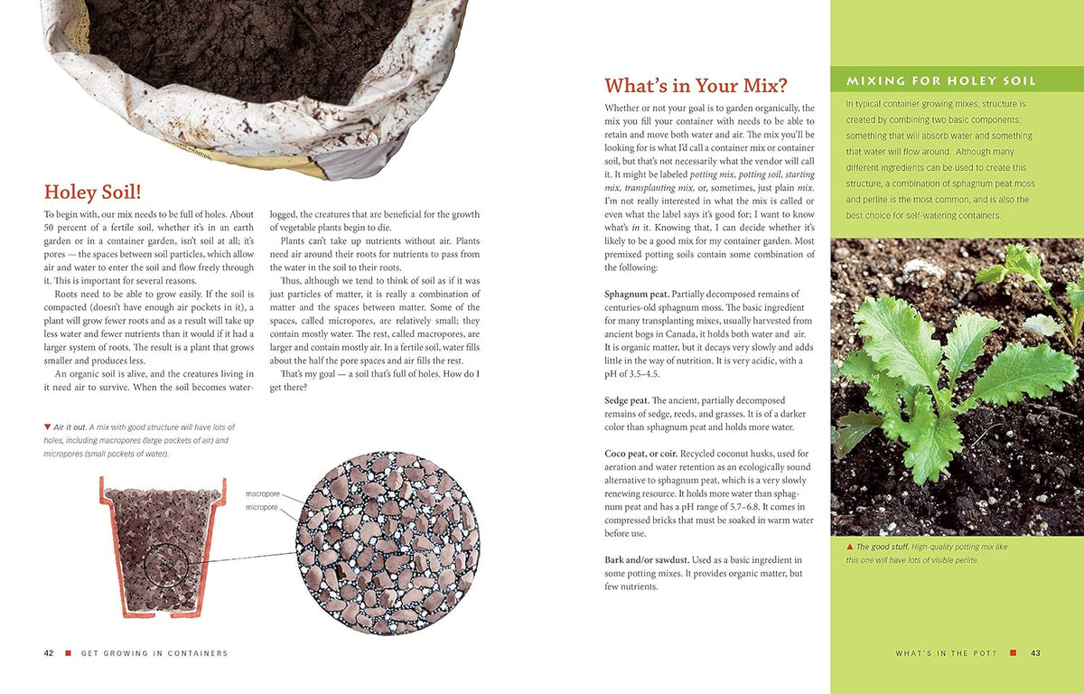 THE VEGETABLE GARDENER'S CONTAINER BIBLE