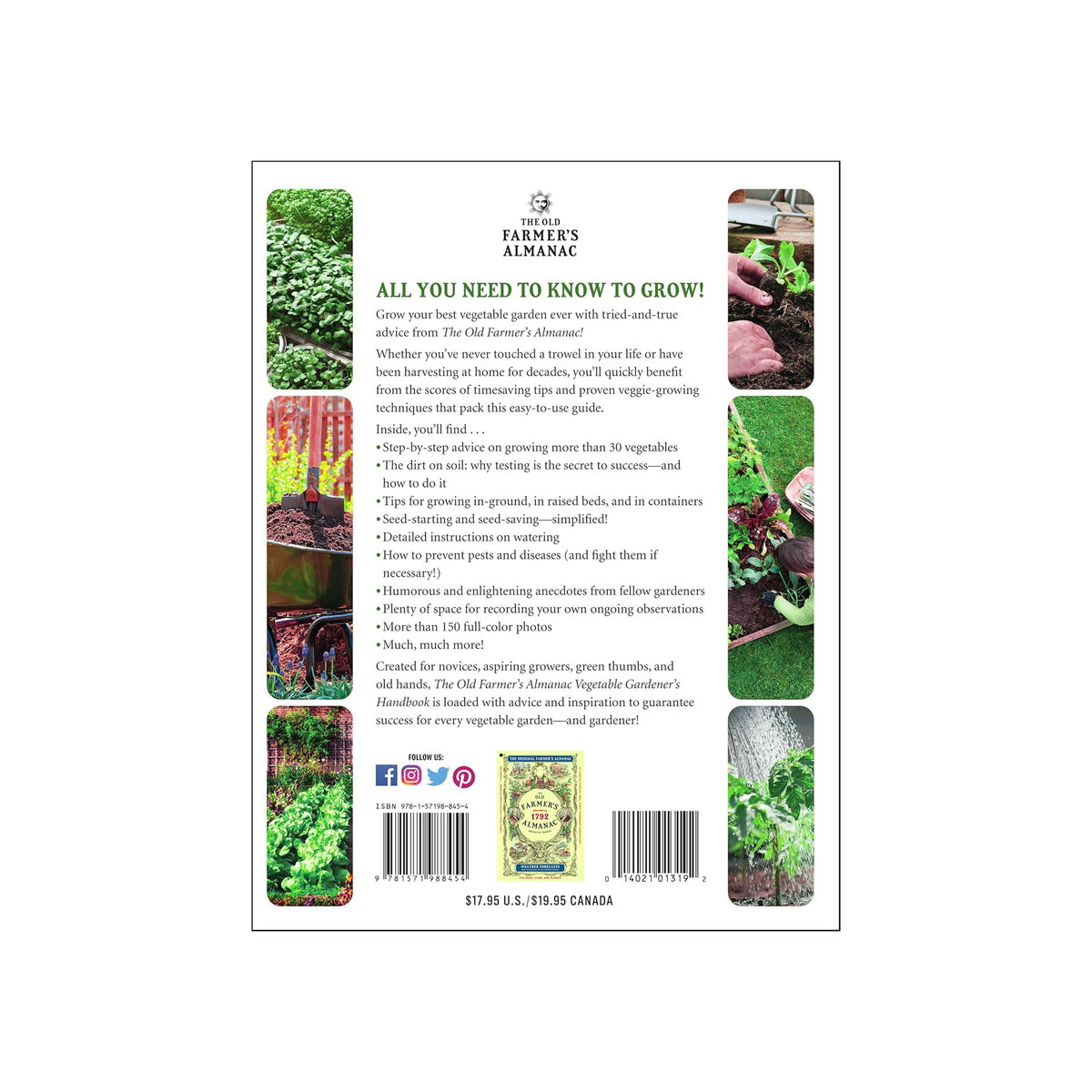 THE OLD FARMER'S ALMANAC: VEGETABLE GARDENER'S HANDBOOK