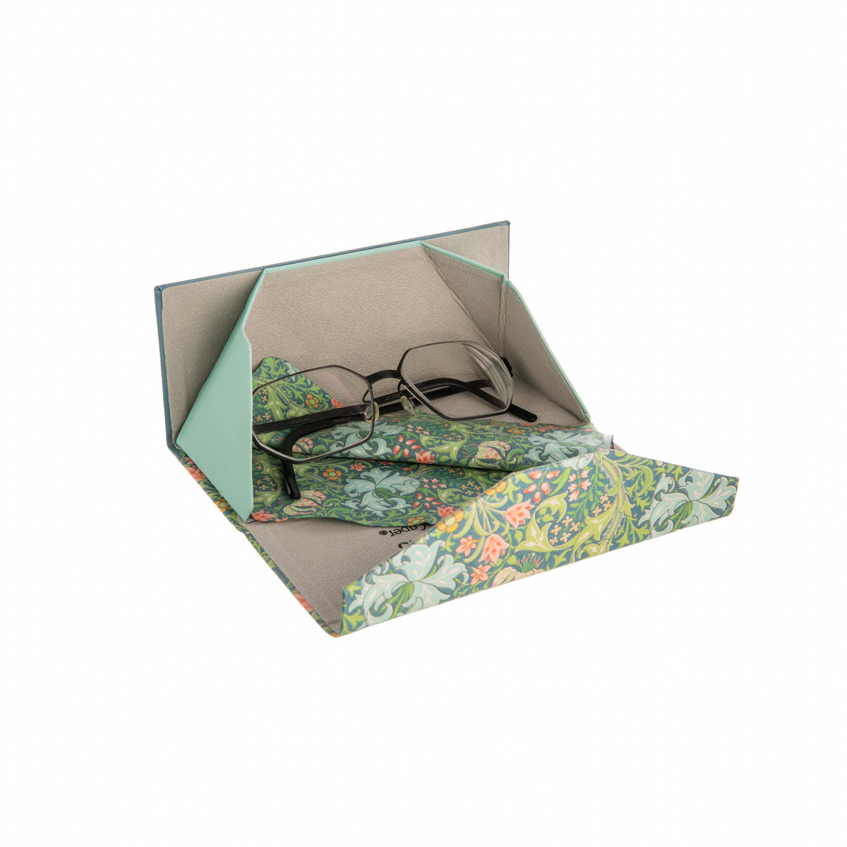 WILLIAM MORRIS FOLDING SUNGLASSES CASE