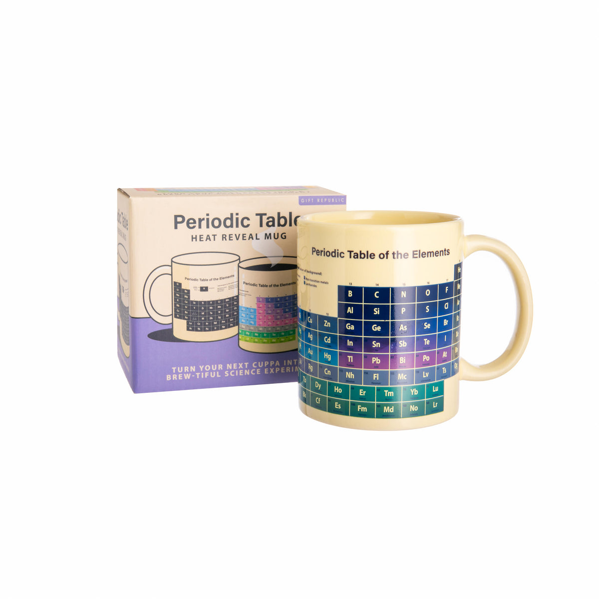 PERIODIC TABLE HEAT REVEAL MUG