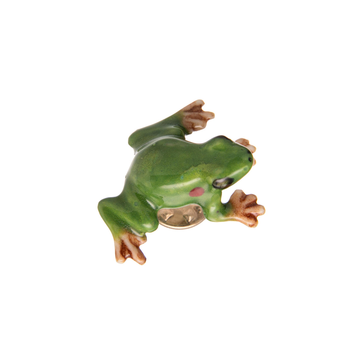 PORCELAIN FROG PIN