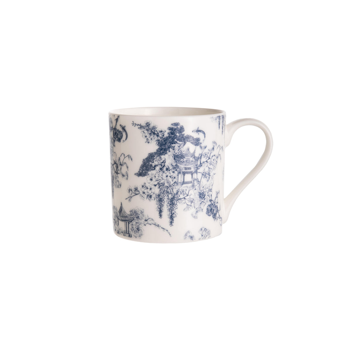 ASIAN GARDENS TOILE MUG