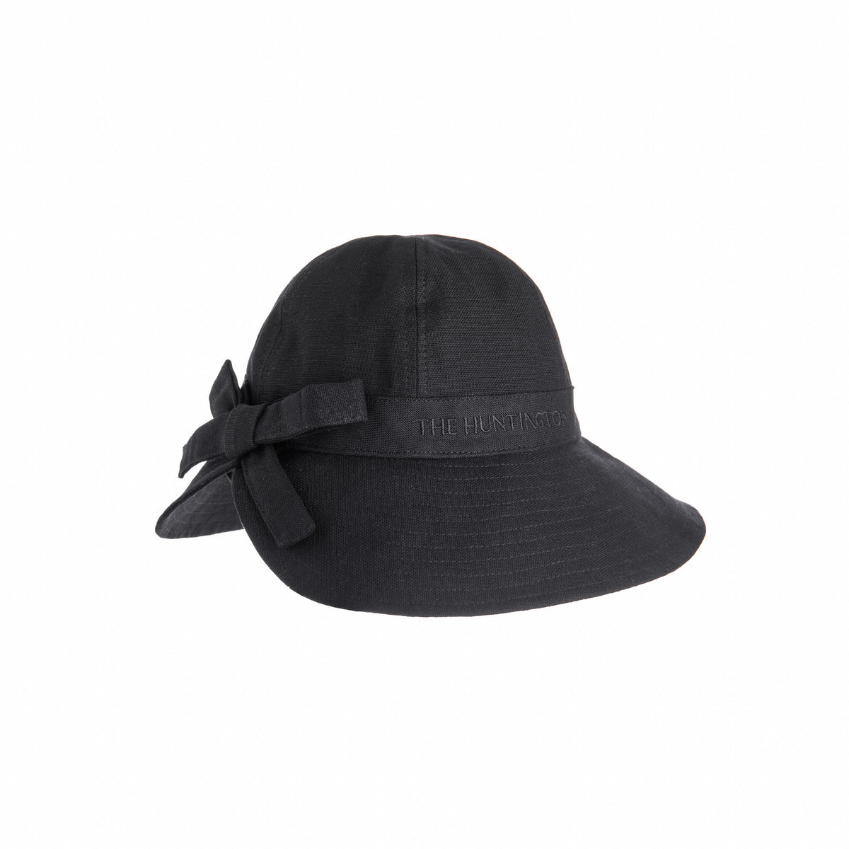 THE HUNTINGTON BOW TRIM BUCKET HAT