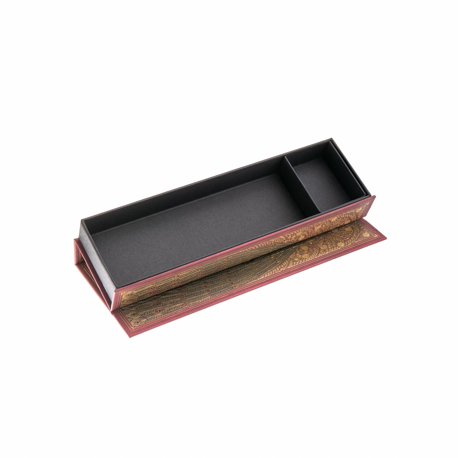 The spacious main compartment holds many pens or pencils, and the removable small compartment is perfect for erasers and other accessories.