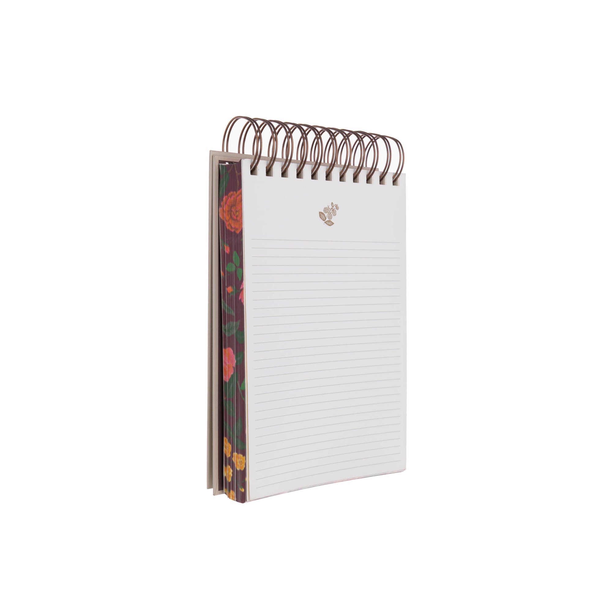 Stay organized in style with this English Rose Lined Notepad! This extra-thick notepad is designed to stay on your desk for jotting down notes and making lists.