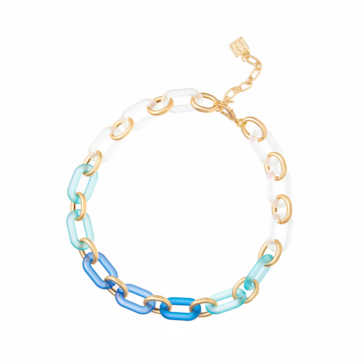 MULTICOLORED LINK NECKLACE