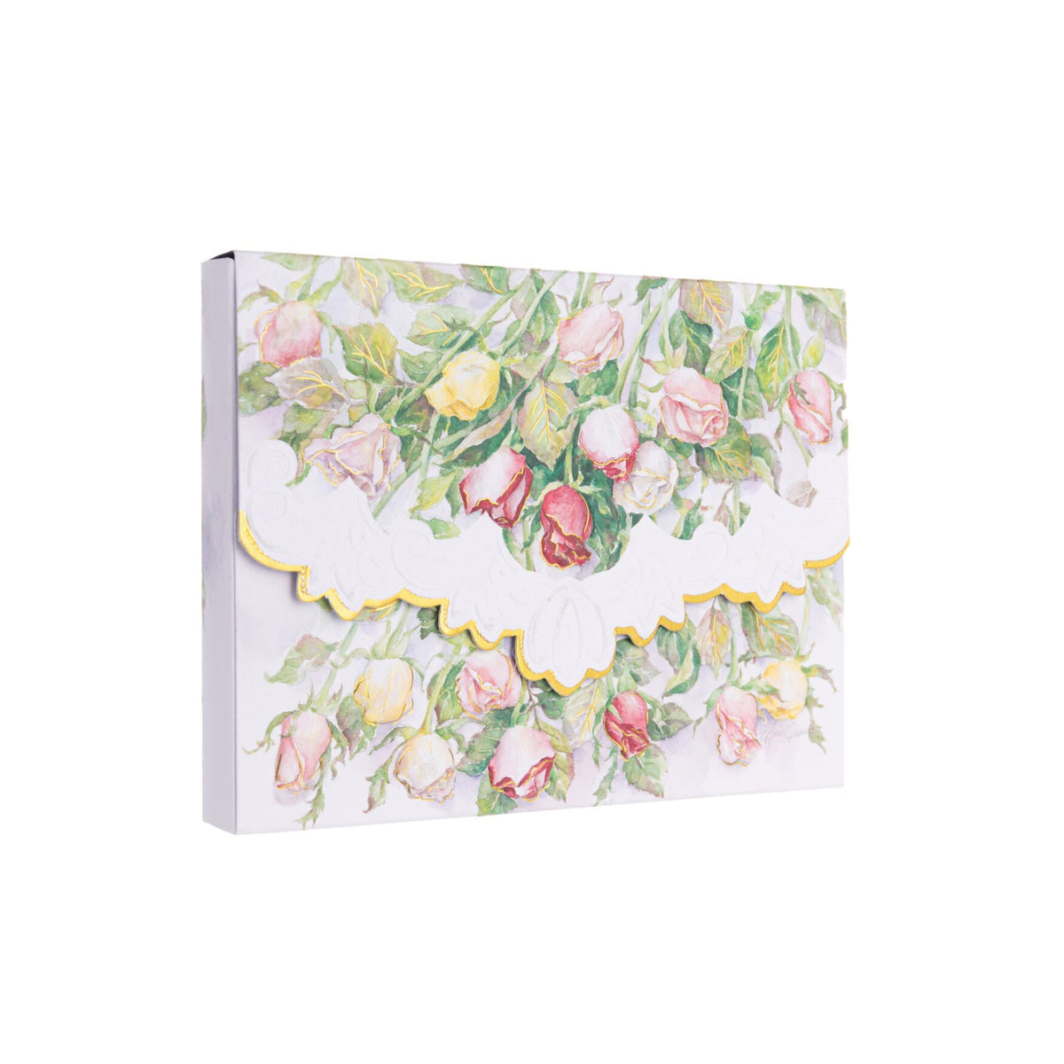 LONG STEM ROSES NOTECARD SET