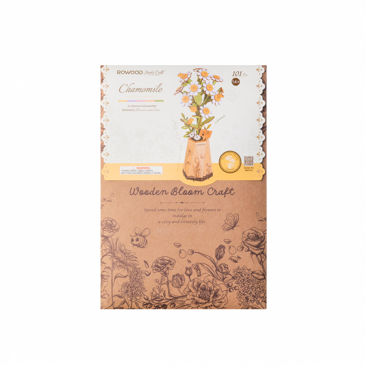 CHAMOMILE WOODEN MODEL KIT