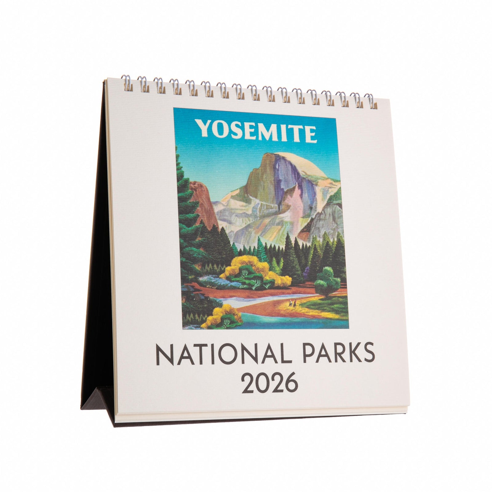 Yosemite National Parks 2026 calendar on a white background