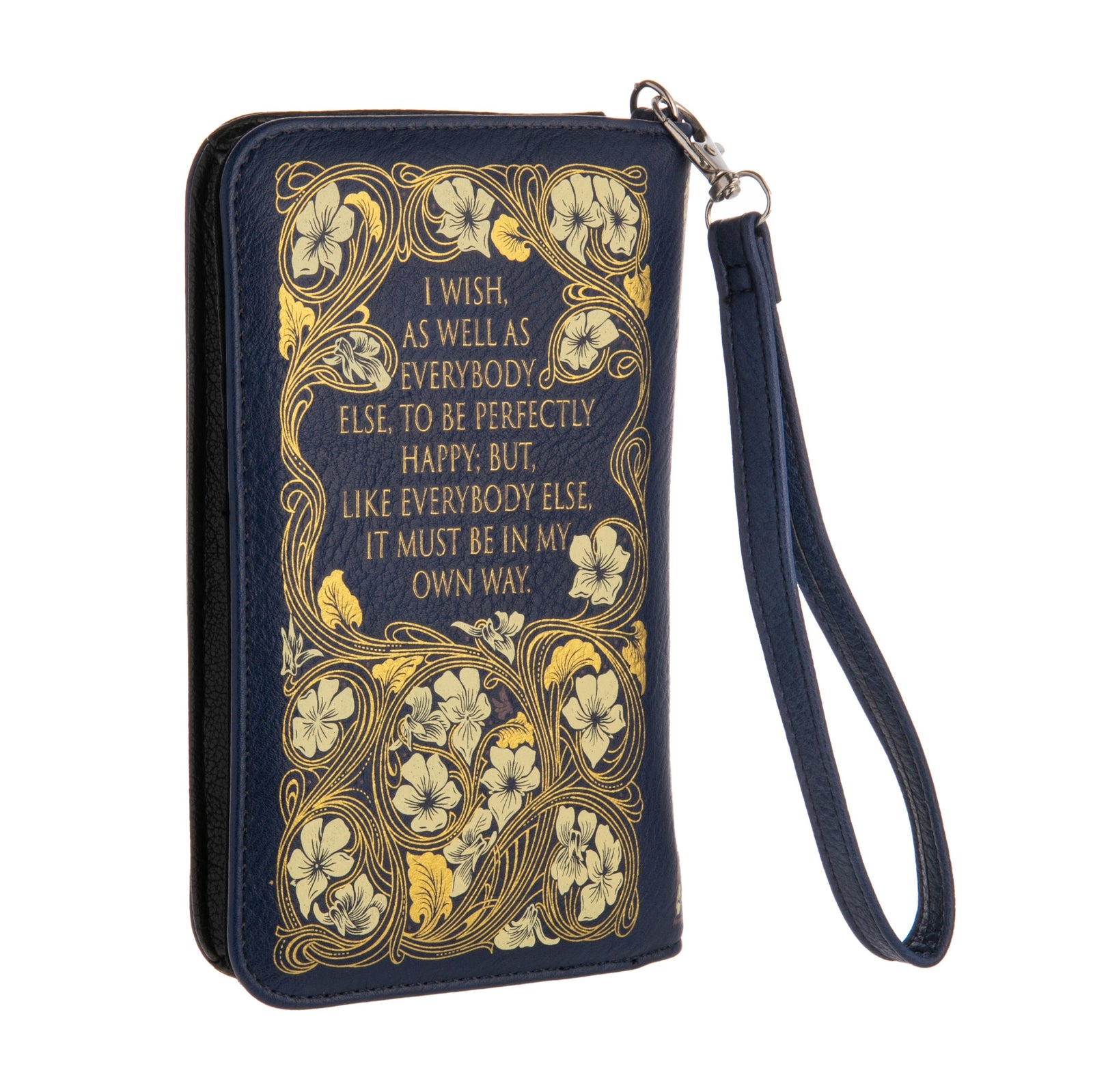 Add some Regency romance to your handbag or backpack with this perfectly pretty Sense and Sensibility wallet. 
