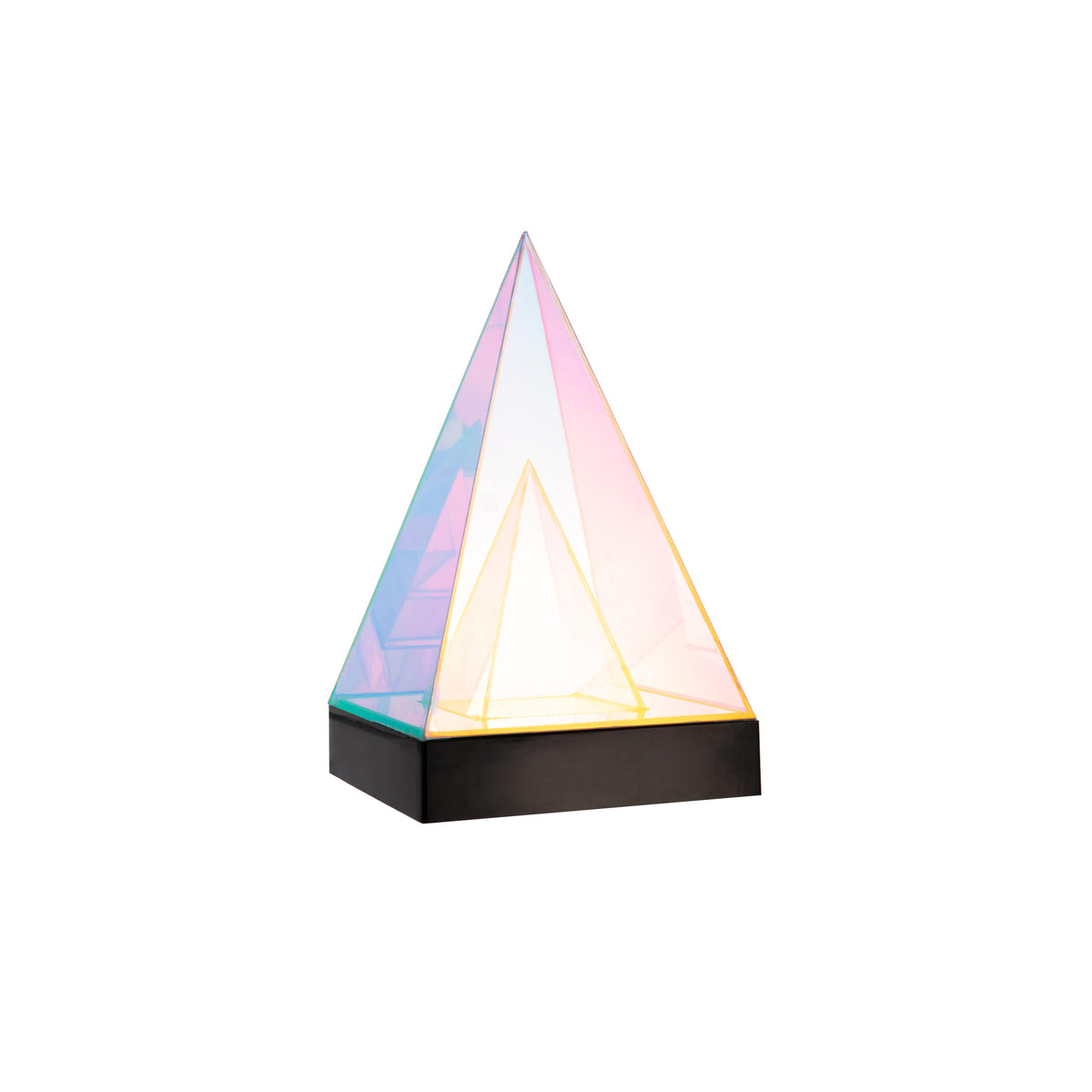 HOLOGRAPHIC PYRAMID LAMP
