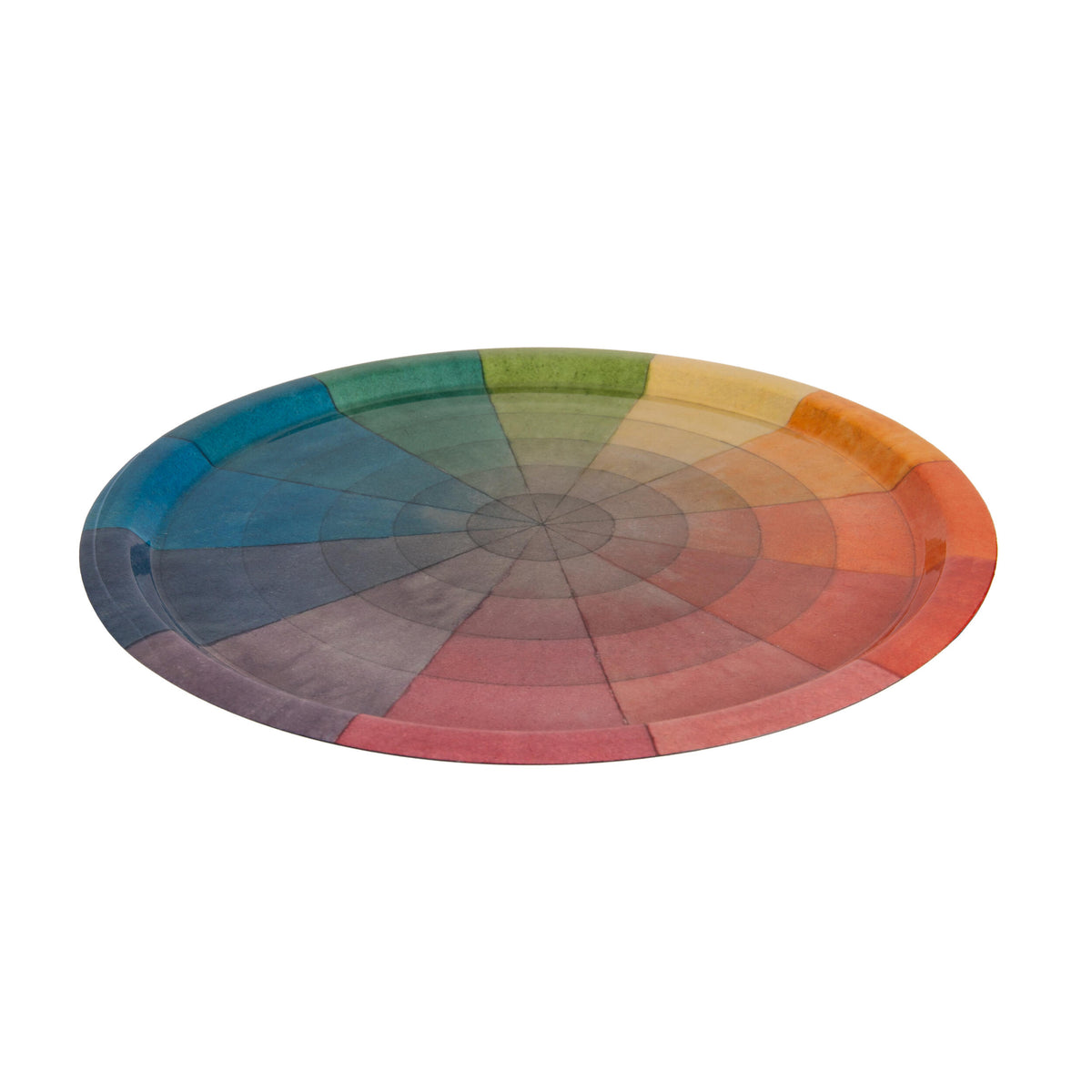 PHILIPP OTTO RUNGE COLOR WHEEL ENAMEL TRAY