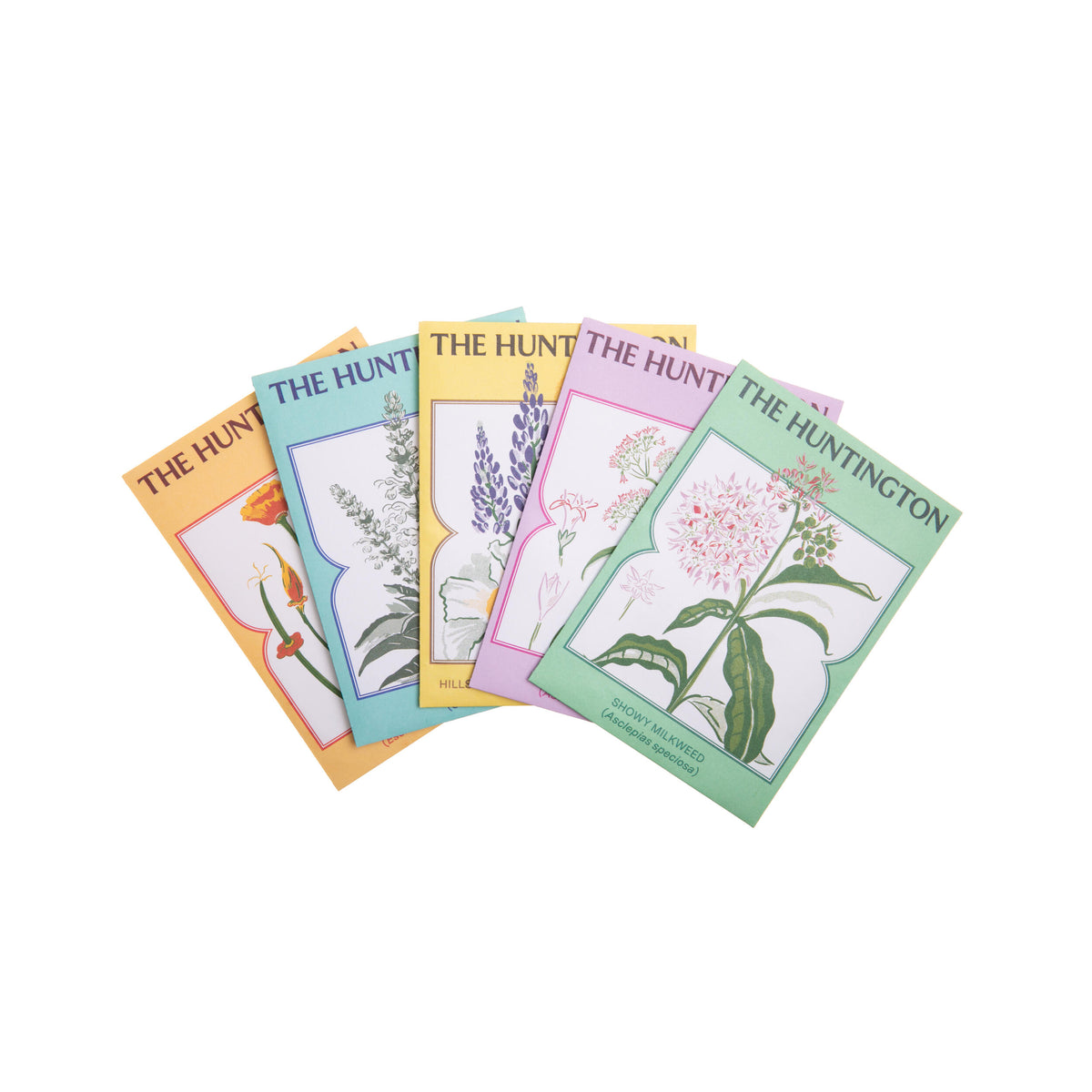 THE HUNTINGTON SHOWY MILKWEED SEED PACKET
