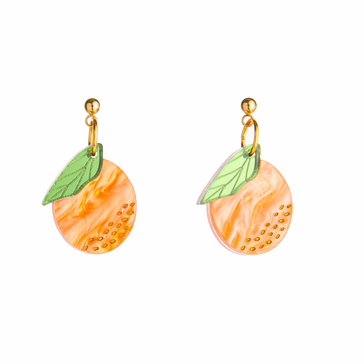 ORANGE EARRINGS