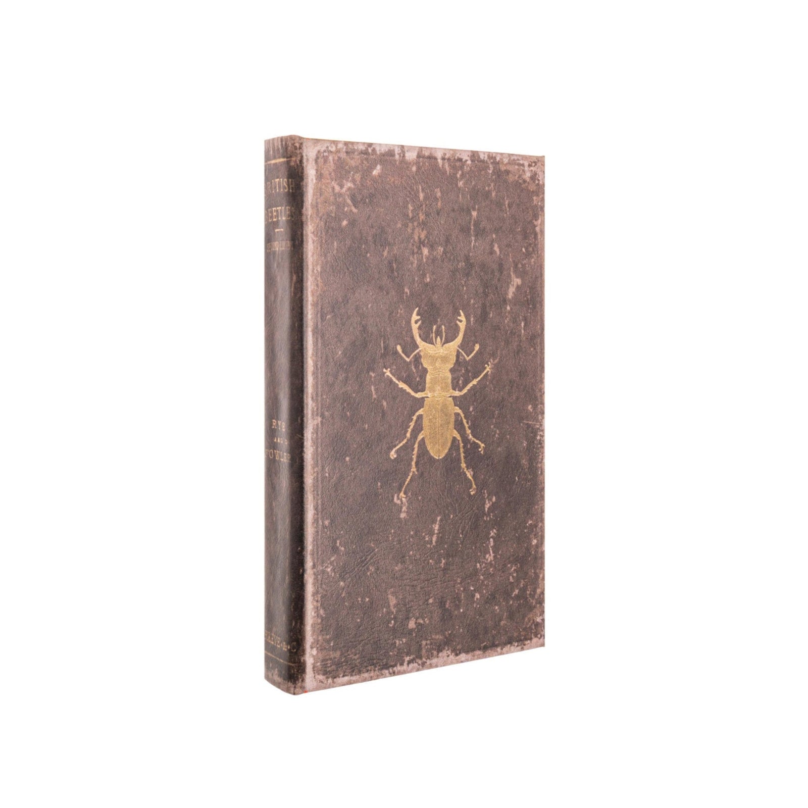 This Vintage Beetle journal features a textured canvas cover with distressed details for an authentic, lived-in look. With 170 lined pages on vintage-style paper, this journal perfectly captures a nostalgic, aged aesthetic.
