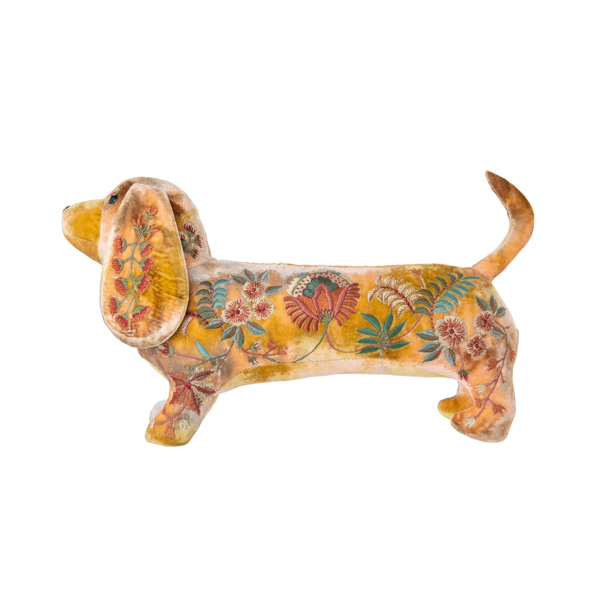 LUXE EMBROIDERED DACHSHUND