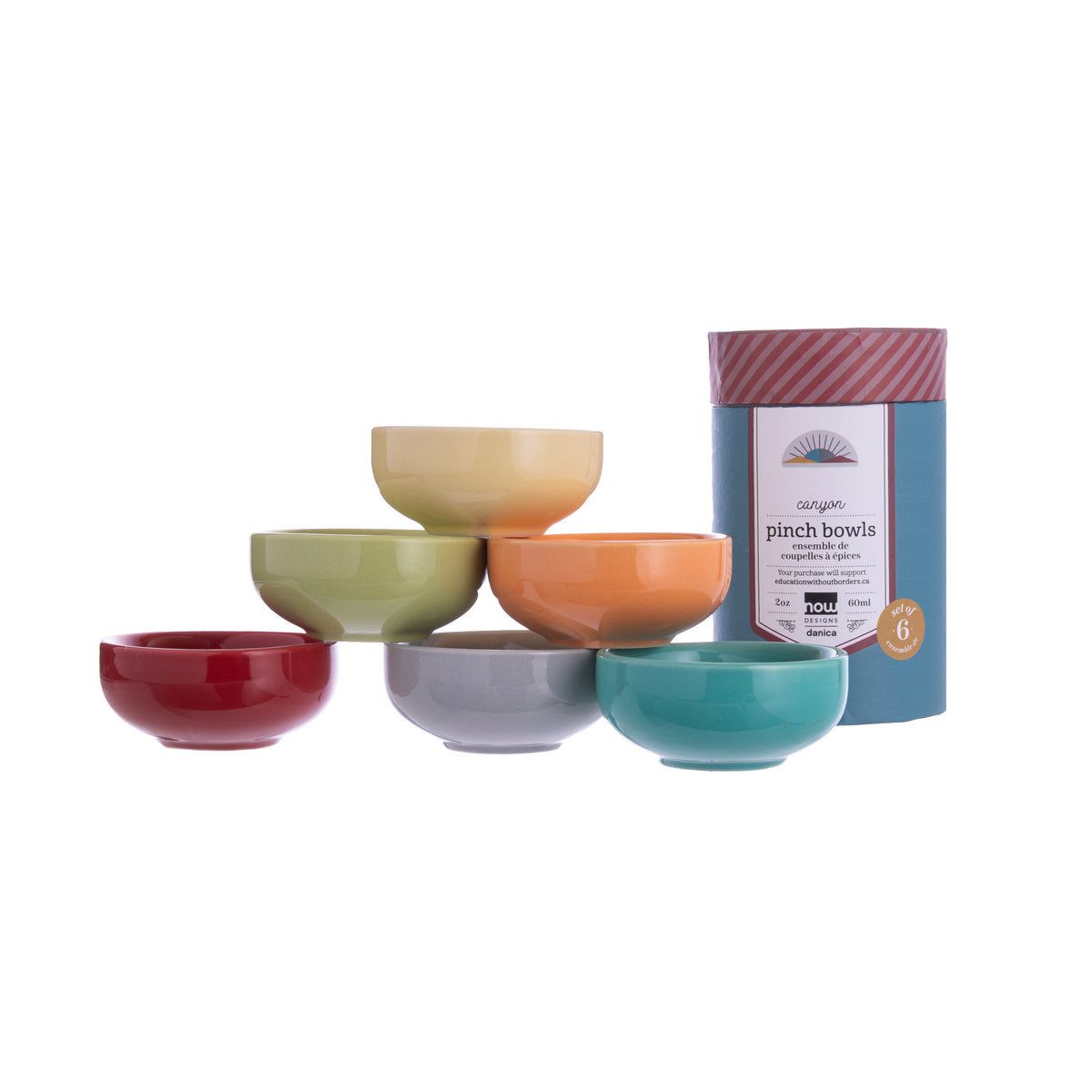 CANYON PINCH BOWLS - SET OF 6