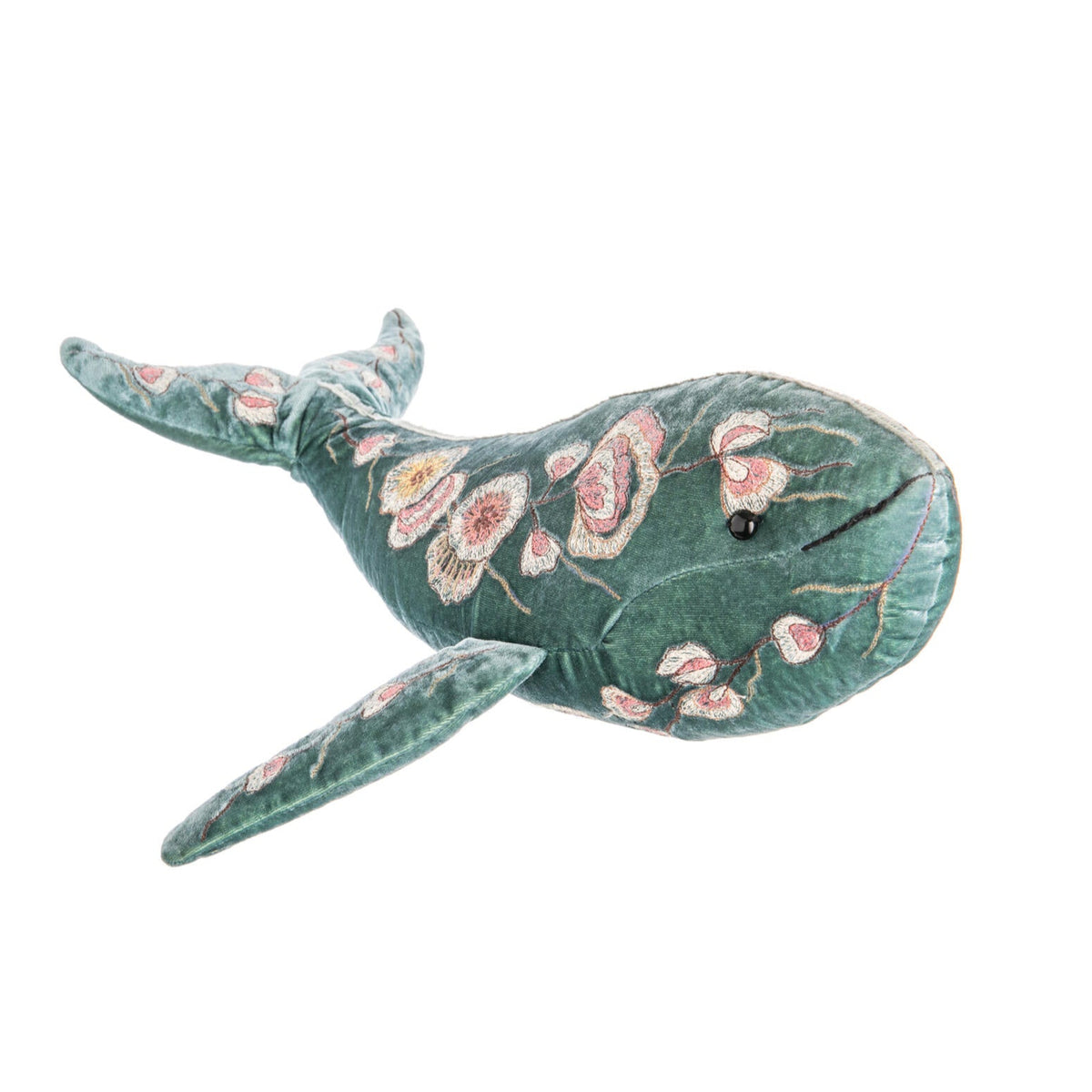 LUXE EMBROIDERED WHALE