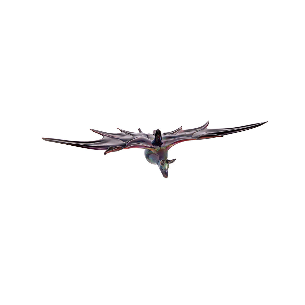 GLASS BAT ORNAMENT