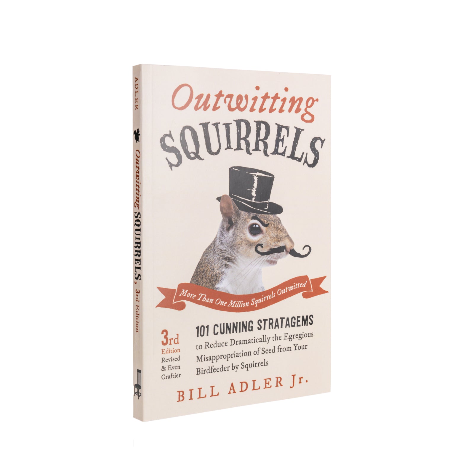 Bird-loving Americans share a common problem: squirrels! These fast, greedy, incredibly crafty, fluffy-tailed rodents pillage birdfeeders before owners’ very eyes. For 25 years, Outwitting Squirrels has been leading the charge to help bird lovers defend their feeders.  Vaseline, water bombs, cayenne pepper—the author has tried them all, and here he regales intrepid bird feeders with his squirrel-thwarting adventures and misadventures. 240 pages Softcover