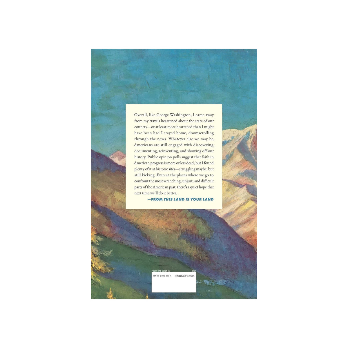 THIS LAND IS YOUR LAND: A ROAD TRIP THROUGHT U.S. HISTORY