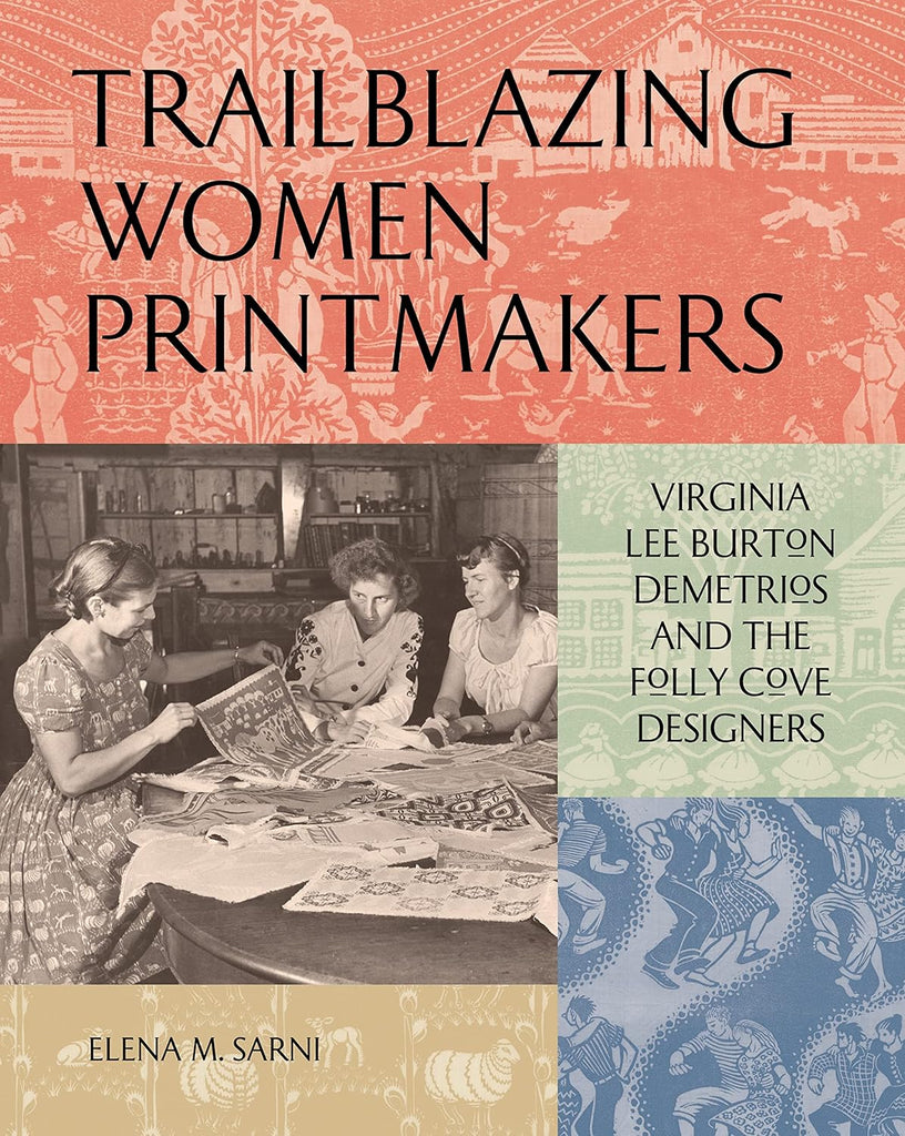 A visual history of the Folly Cove Designers (1941-1969)—one of America’s longest-running block printing collectives. The Folly Cove Designers (officially 1941-1969) was a grassroots collective of predominantly women block printers founded by Caldecott Award-winner and beloved children’s book author/illustrator Virginia Lee Burton Demetrios.