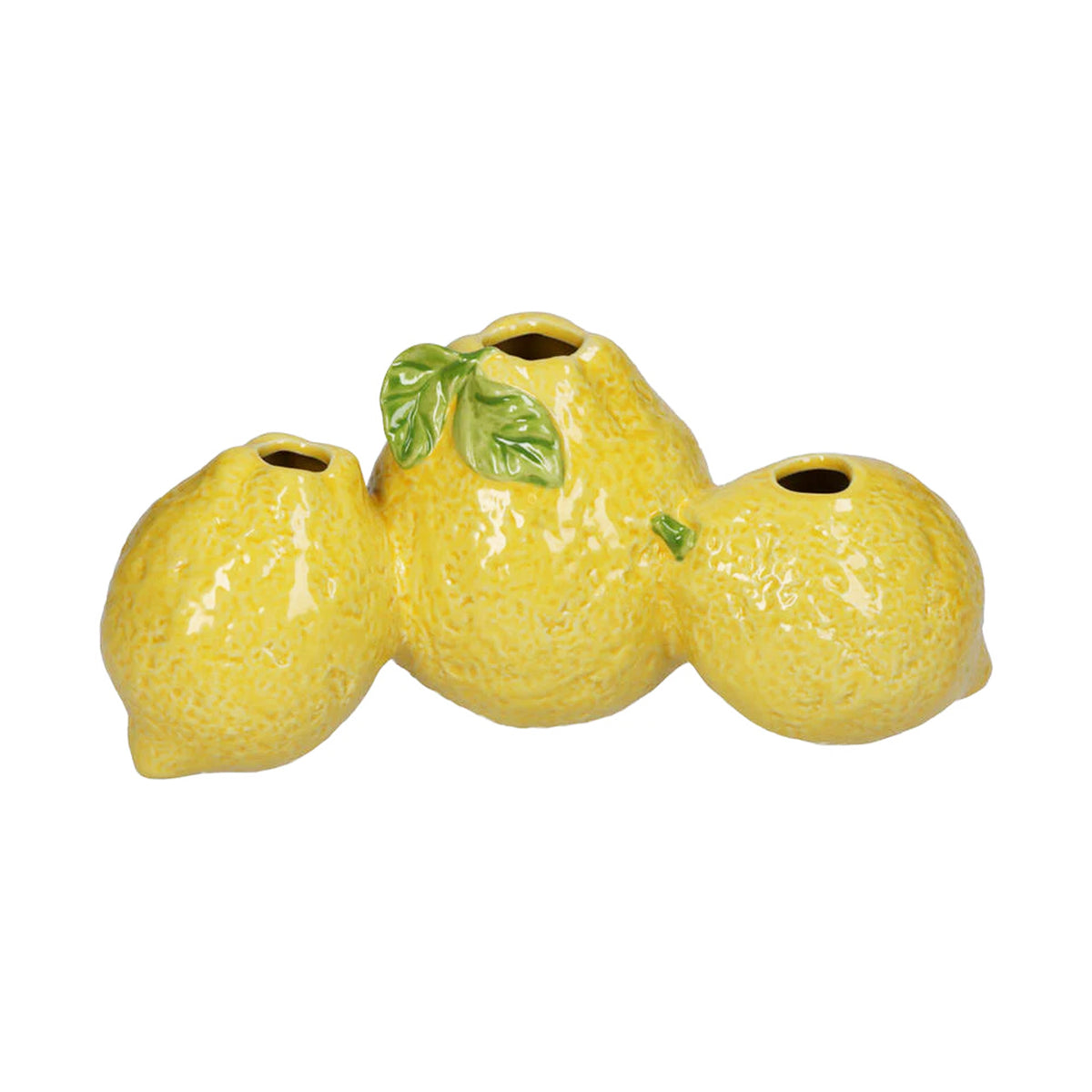 TRIPLE LEMON VASE