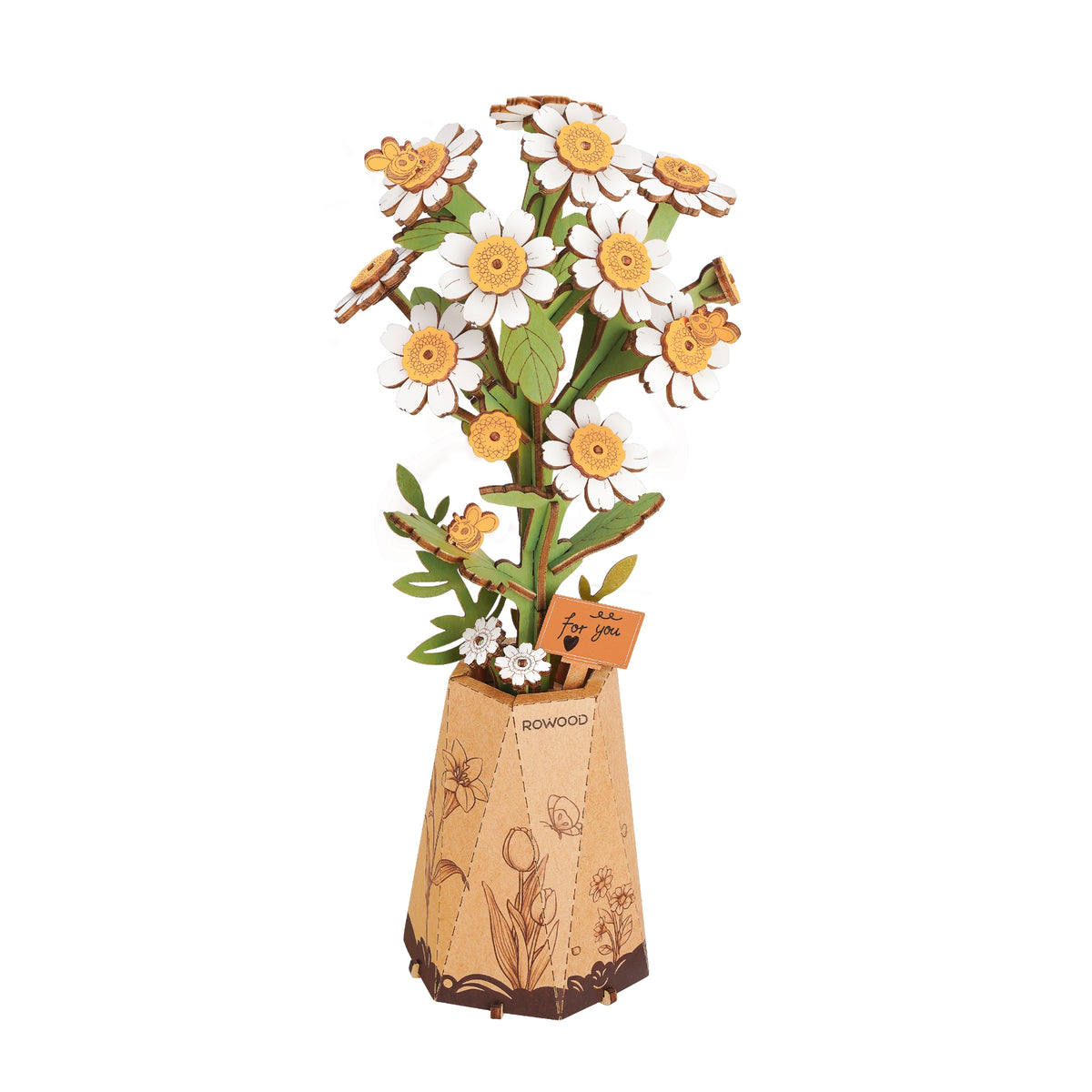 CHAMOMILE WOODEN MODEL KIT