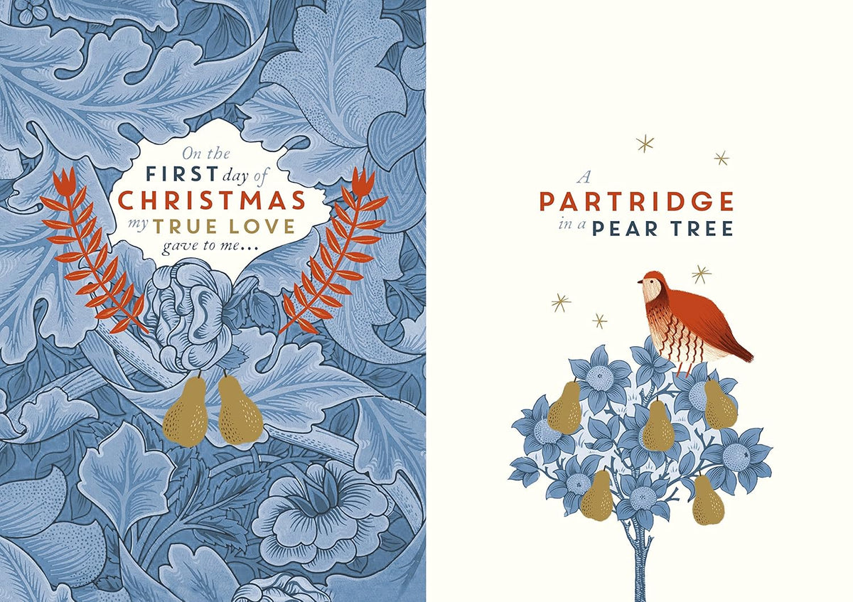 THE TWELVE DAYS OF CHRISTMAS - WILLIAM MORRIS