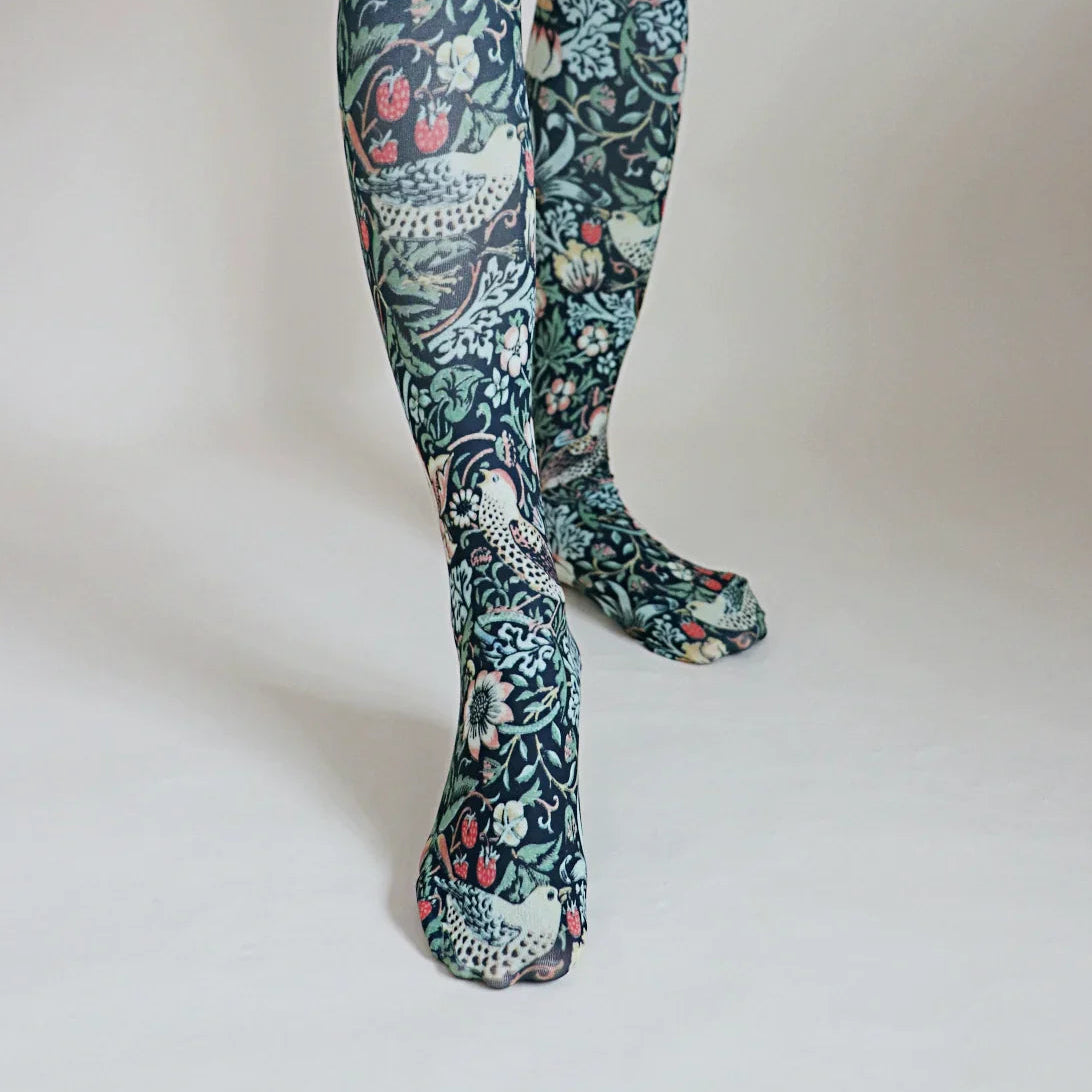 WILLIAM MORRIS STRAWBERRY THIEF TIGHTS