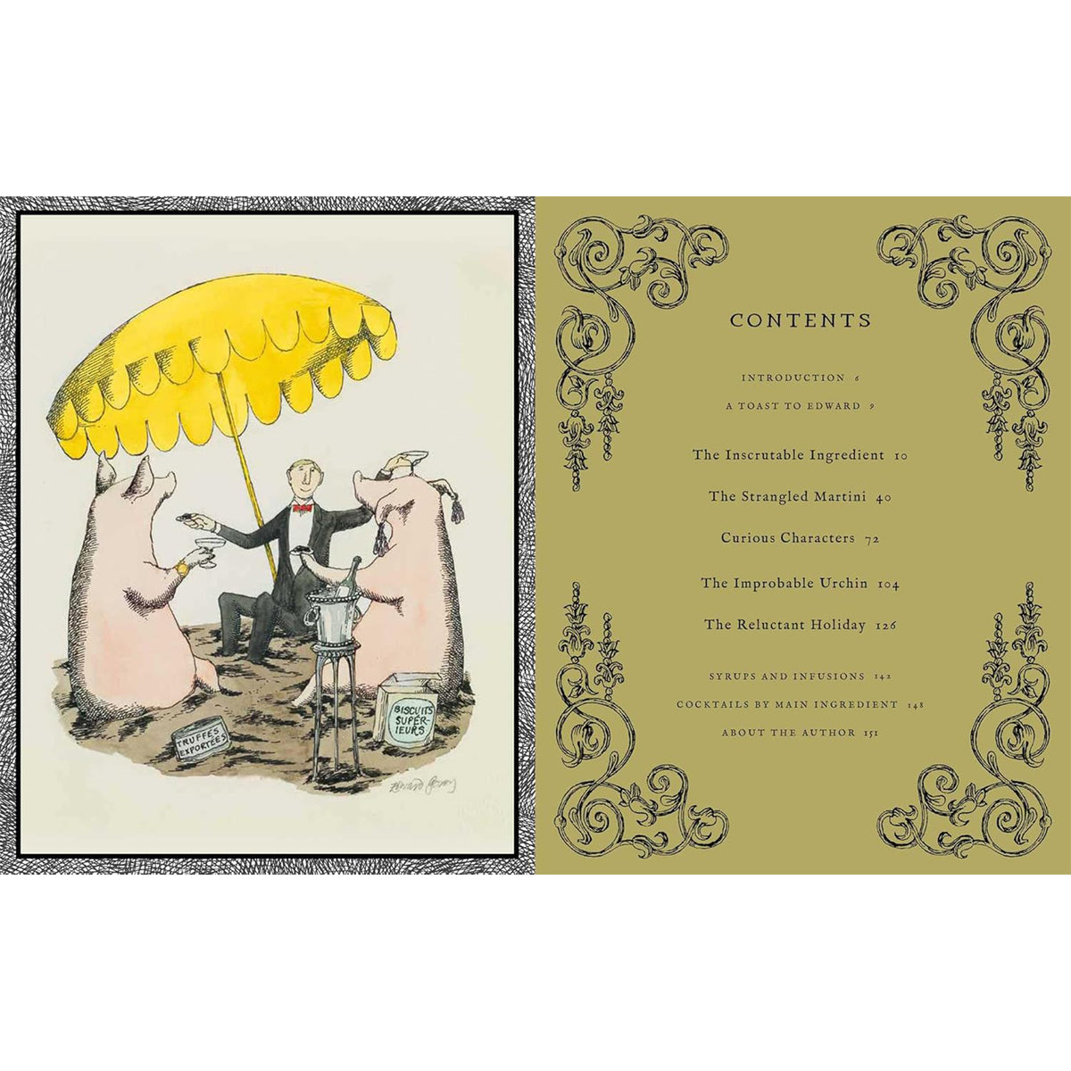 UNEASY ELIXIRS: 50 CURIOUS COCKTAILS INSPIRED BY THE WORKS OF EDWARD GOREY