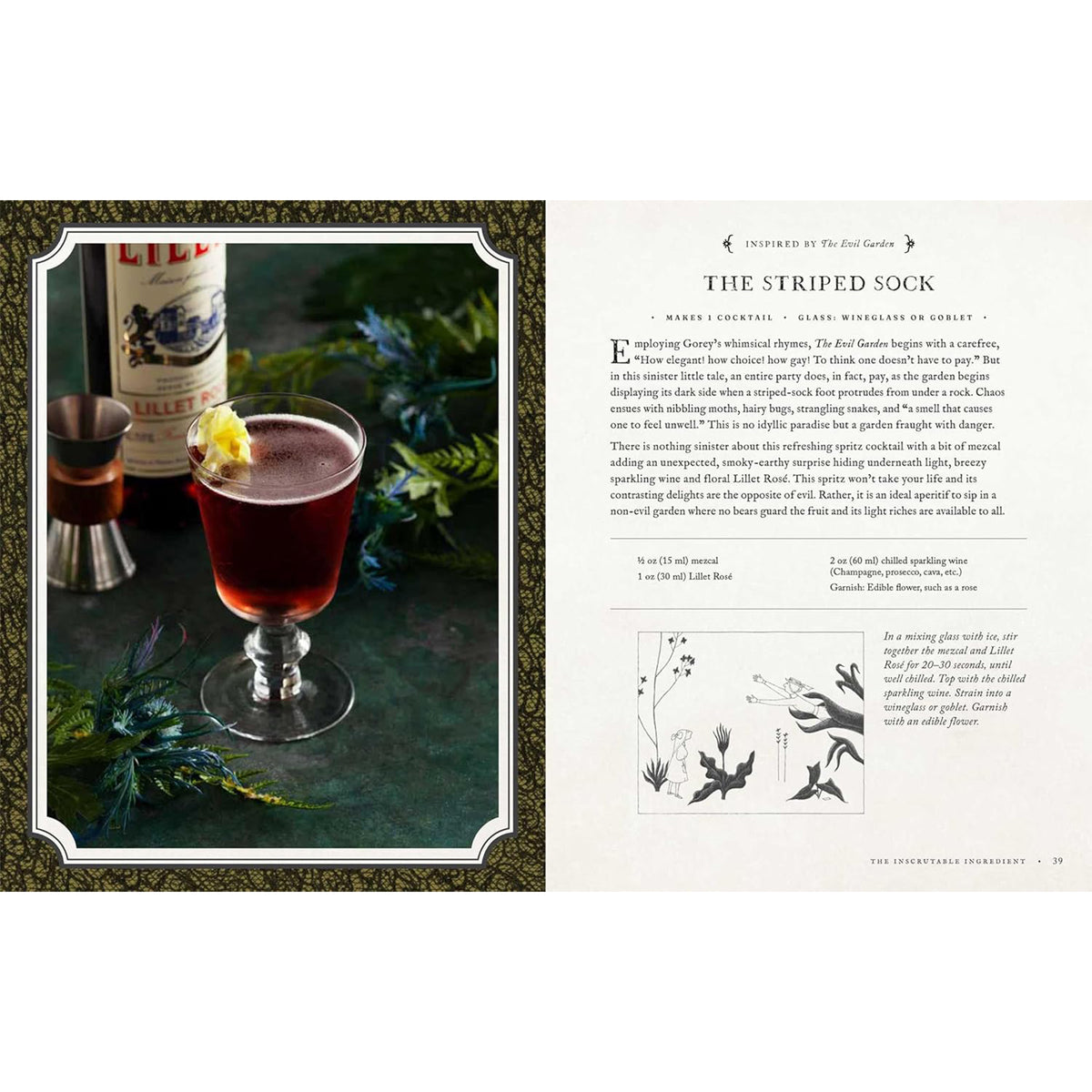 UNEASY ELIXIRS: 50 CURIOUS COCKTAILS INSPIRED BY THE WORKS OF EDWARD GOREY