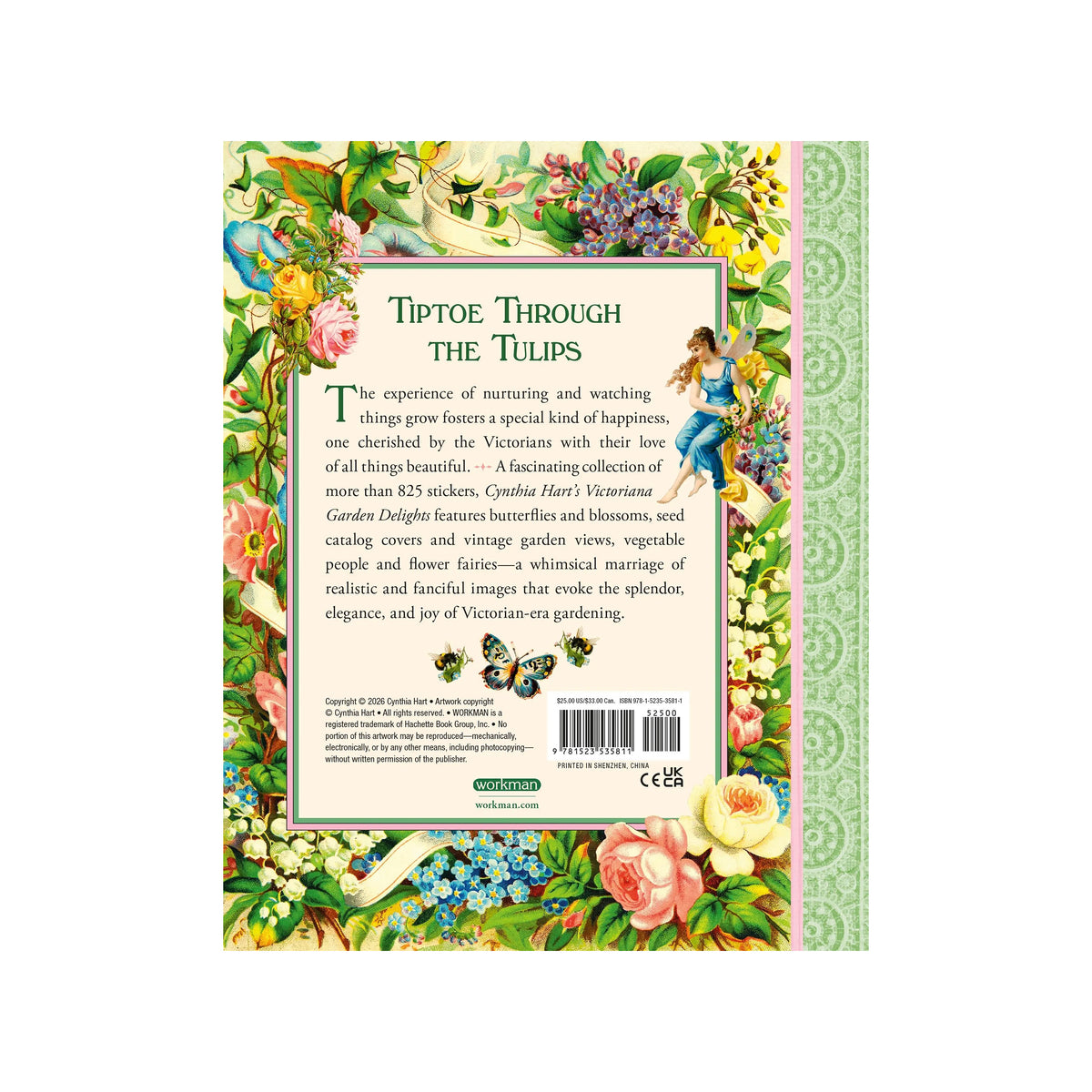 CYNTHIA HART'S VICTORIANA GARDEN DELIGHTS: THE STICKER BOOK