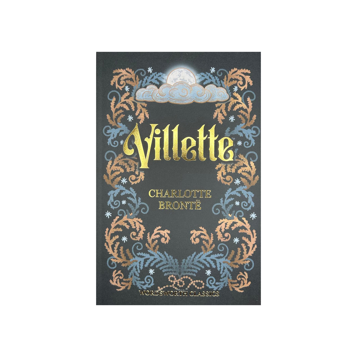 Book cover of 'Villette' by Charlotte Bronte on a white background