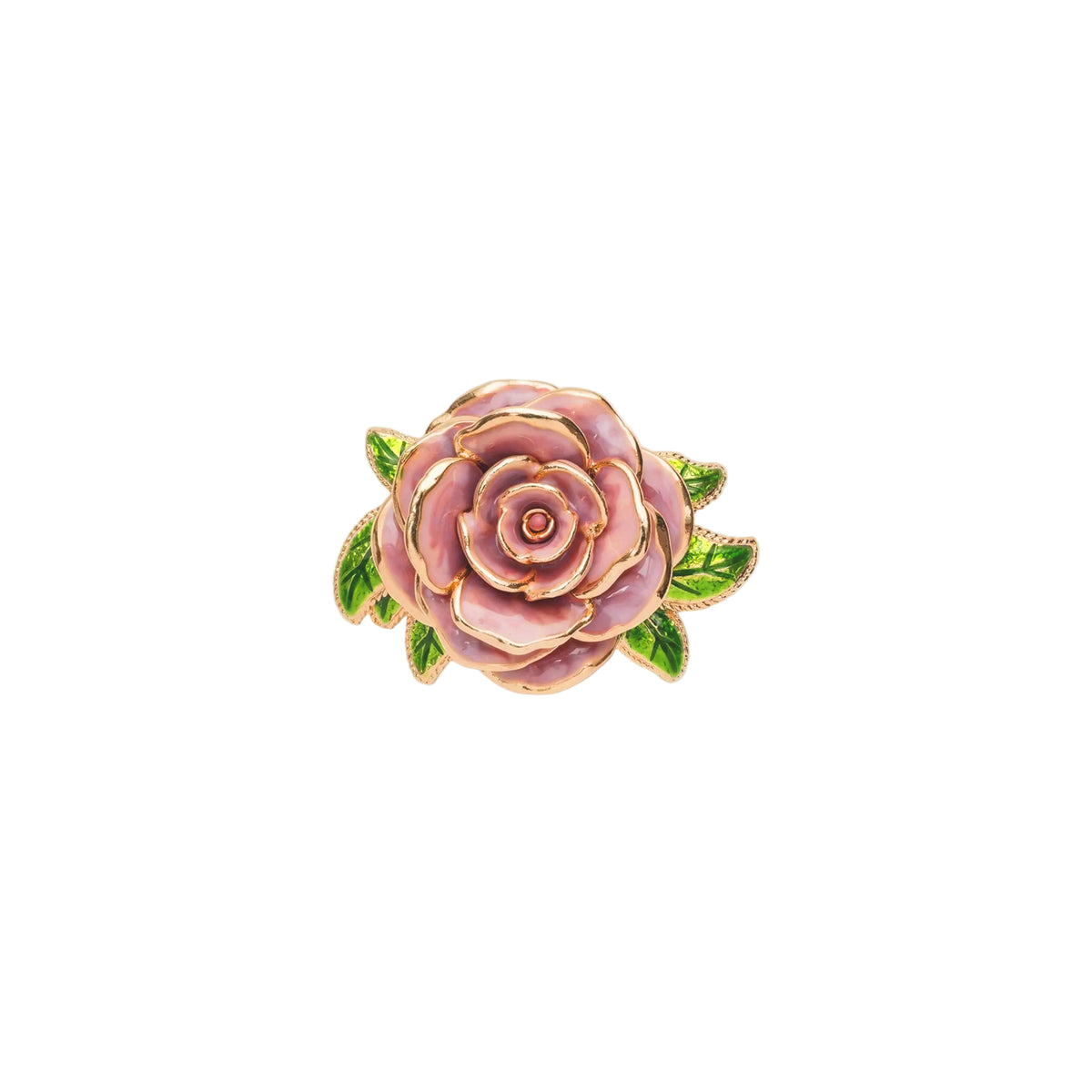 VINTAGE ROSE BROOCH
