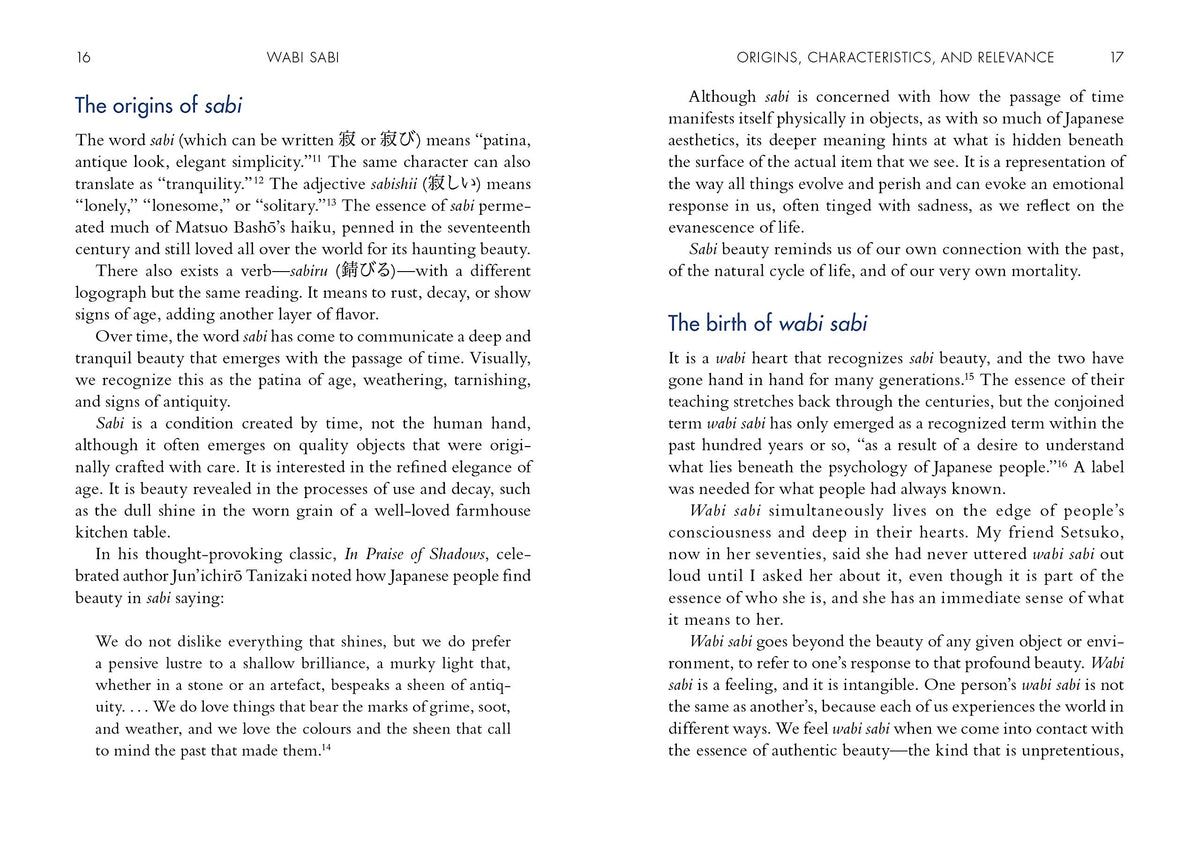 WABI SABI: JAPANESE WISDOM FOR A PERFECTLY IMPERFECT LIFE