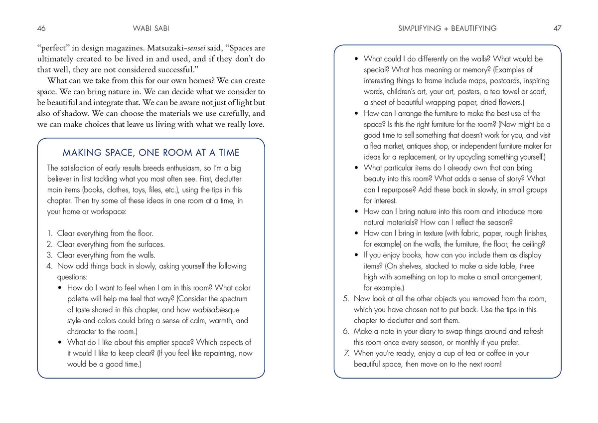 WABI SABI: JAPANESE WISDOM FOR A PERFECTLY IMPERFECT LIFE