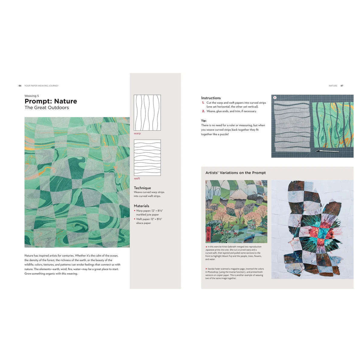 WEAVING WITH PAPER