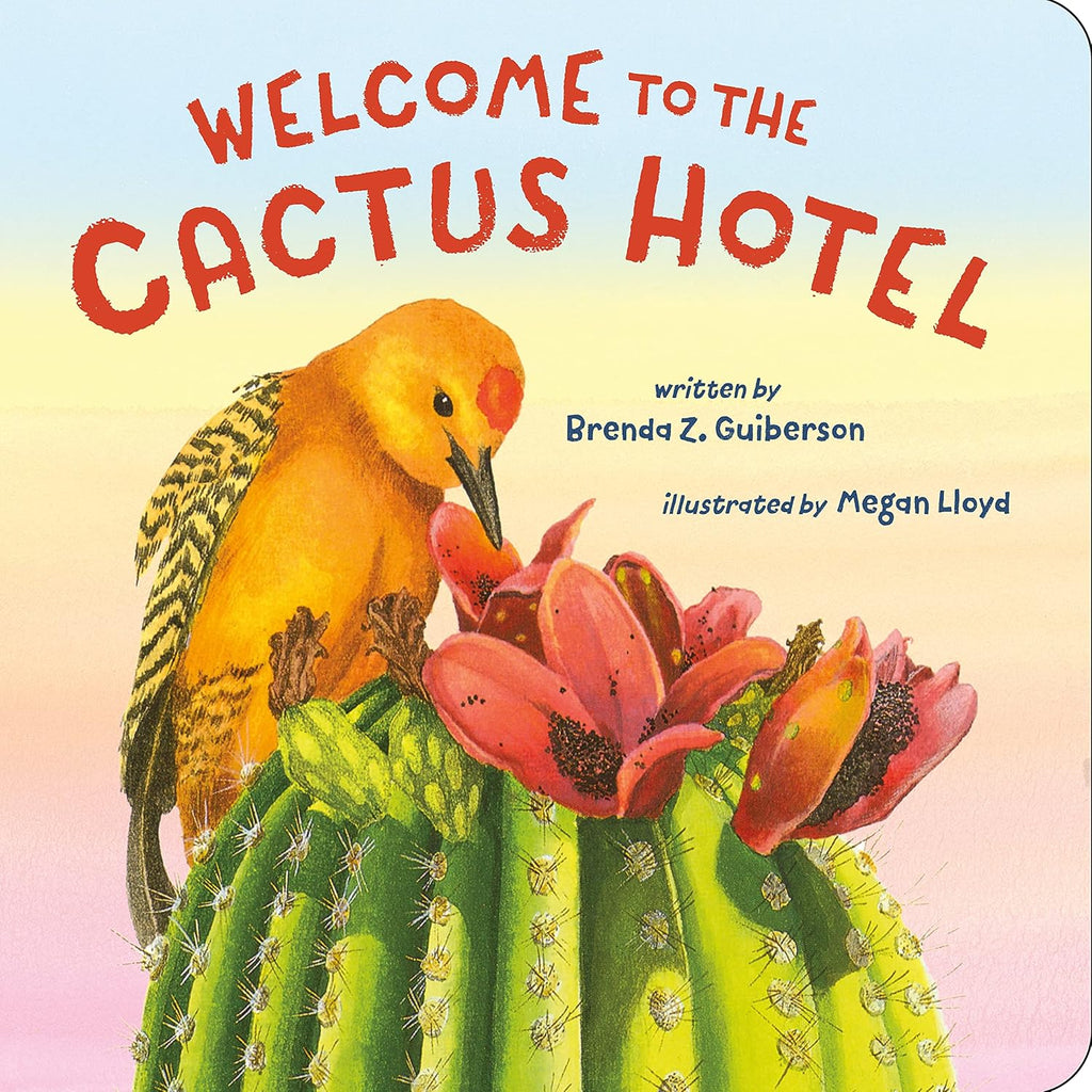 Welcome, welcome, to the Cactus Hotel. Many desert animals make holes and nests on the great arms of this giant cactus. Springtime is extra busy when the flowers bloom. With simplified text and new illustrations, this board book allows the youngest child to enjoy and understand the helpful connections between the Cactus Hotel and those beautiful, busy and varied guests. 26 pages Board book Reading age: 1-4 years