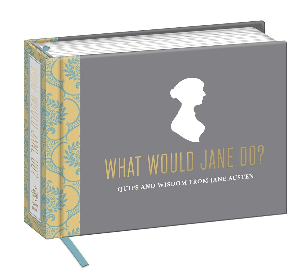 Jane Austen always knows the right thing to say. With this pocket-sized collection of quotes from her novels and letters, you too can have a quip for every situation. Each page offers a beloved quote from Austen. Beautifully bound and decorated with a ribbon bookmark to keep your place. 224 pages. Hardcover.