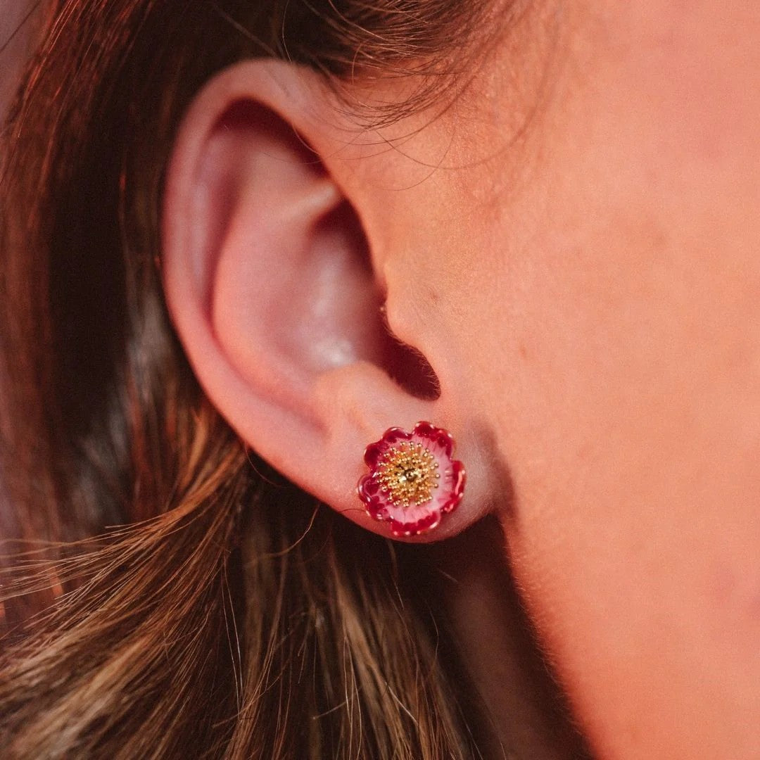 WILDFLOWER STUD EARRINGS