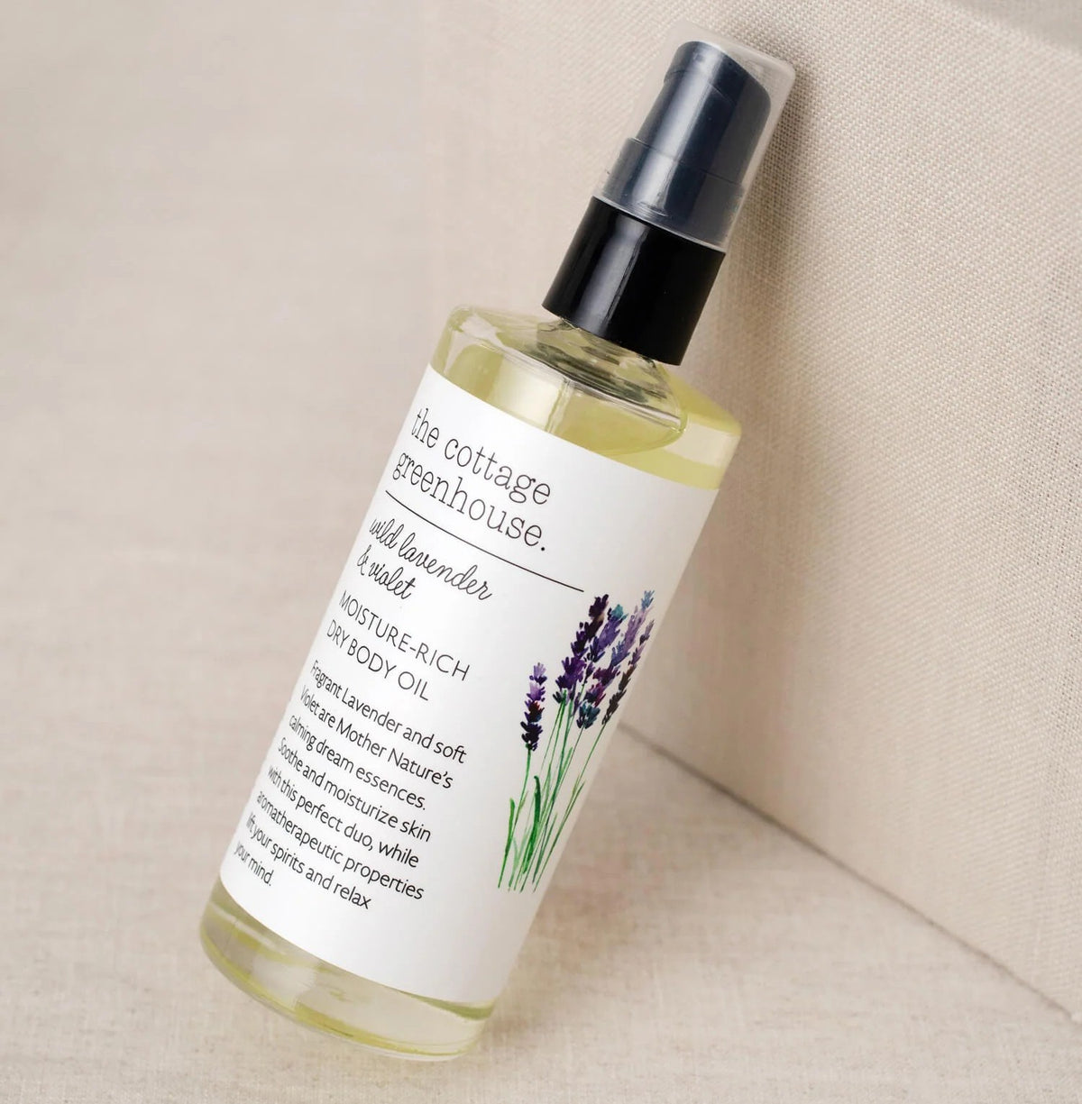 WILD LAVENDER AND VIOLET BODY OIL