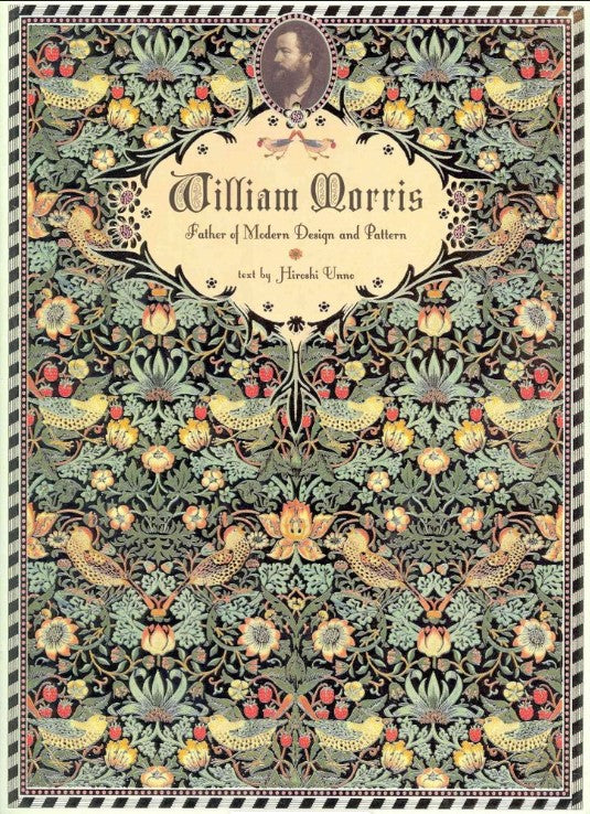 William Morris (1834 - 1896) was an English textile designer, artist, writer, and even a libertarian socialist. His flower patterns are well-known worldwide. This superbly presented  book presents not only his textile patterns but also book design, font design, posters, stamps and various artworks including paintings. * Japanese text, some English as supplementary. 