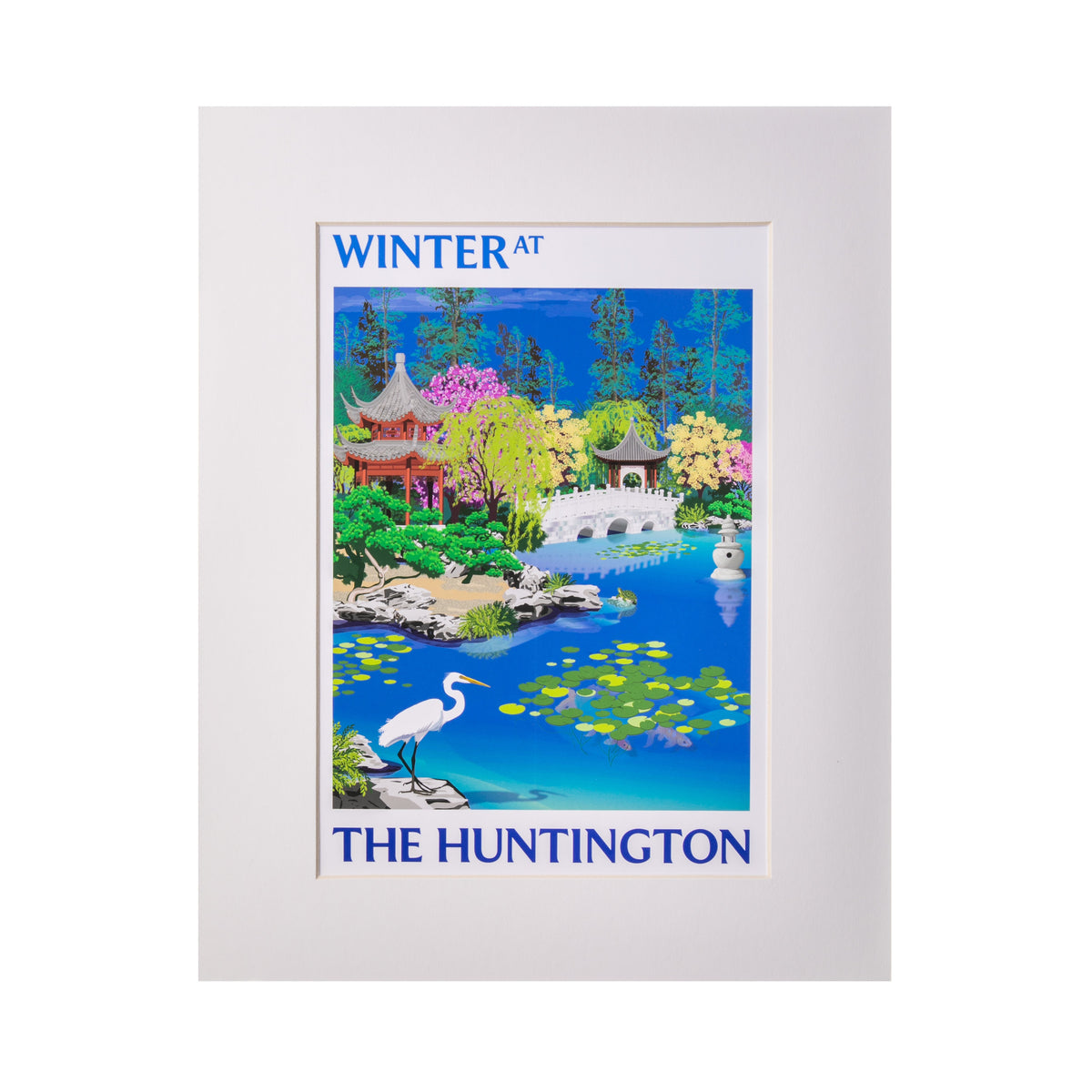 WINTER AT THE HUNTINGTON PRINT