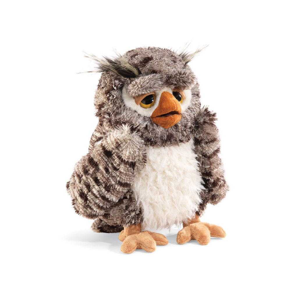 WISE OWL PUPPET - The Huntington Store
