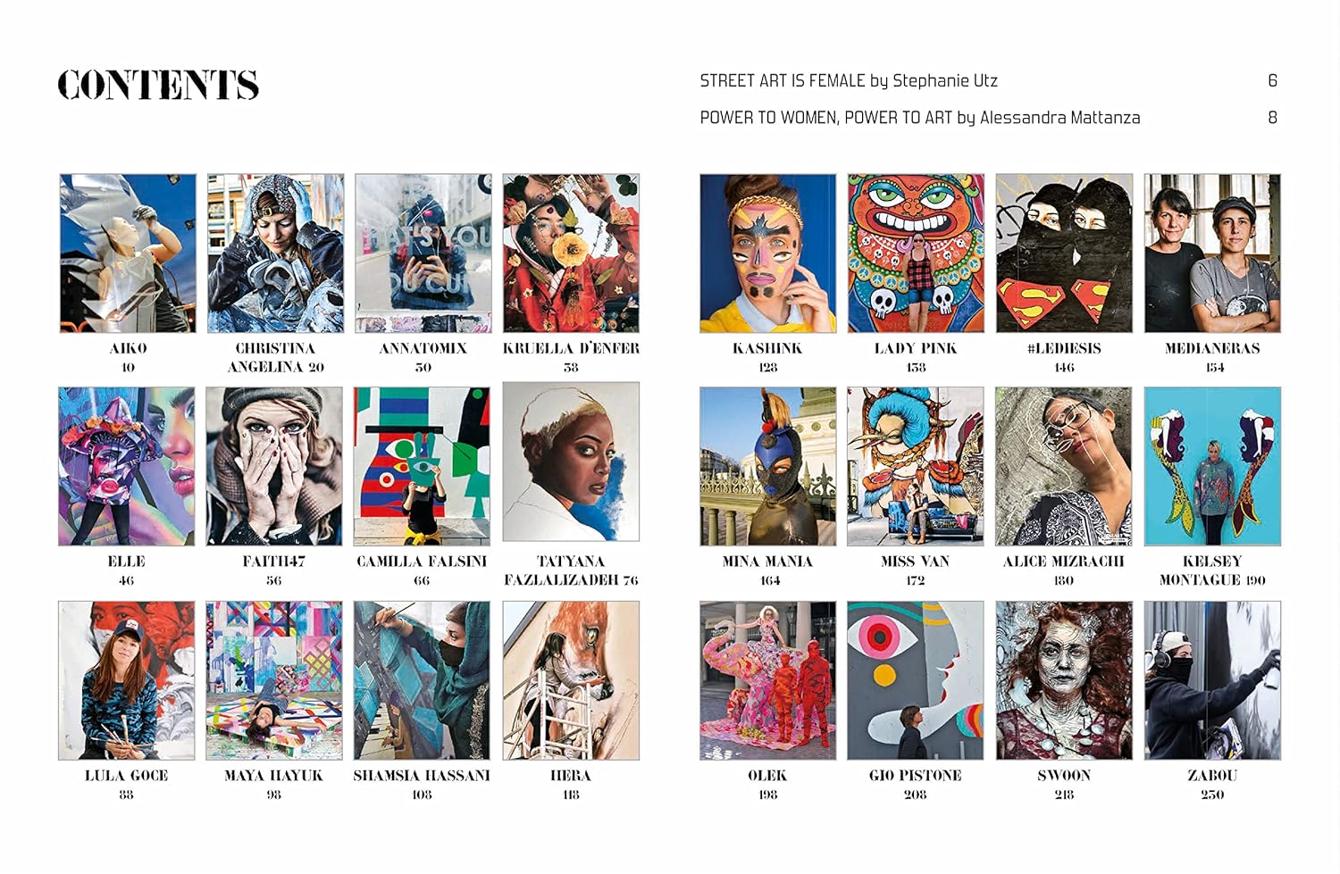 Book cover featuring a street art mural of a woman's face on a brick wall.